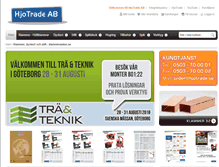 Tablet Screenshot of hjotrade.se